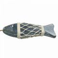Floristik24 Fa hal deco, deco halak akasztáshoz 16,5cm