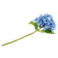 Floristik24 Hortenzia kék művirág 36cm