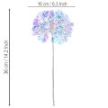 Mesterséges Hortenzia Virágzó Ág Irizáló Színekben 36cm 2 db | Floristik24.hu