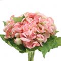 Floristik24 Hortenzia rózsaszín 33cm 1db