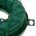 Floristik24 OASIS® IDEAL univerzális gyűrű virágos hab koszorú zöld H4cm Ø18,5cm 5db
