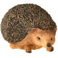 Floristik24 Sün díszfigura ősz kézzel festett barna 14×9,5×9cm