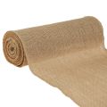 Floristik24 Juta szalag natúr asztali futószalag asztali szalag juta edényszalag 30cm 9m
