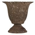 Gyertyatartó trófea antik pálca gyertyatartó fém Ø10cm H9,5cm | Floristik24.hu