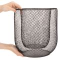 Fekete fém drótkosár gyertyatartó, Ø28,5/18cm, 2 db-os szett | Floristik24.hu