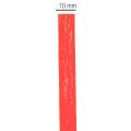 Piros fürtös szalag, fenntartható ajándékcsomagolás, tekercs 10mm 100m | Floristik24.hu