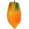 Floristik24 Mesterséges papaya 13cm és 14cm sárga, zöld 2db