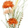 Floristik24 Műréti virágok Narancssárga művirágok a Pick nyári dekorációjában