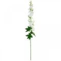 Floristik24 Mesterséges delphinium fehér delphinium művirág selyem virágok 98cm