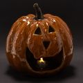 Kerámia tök Halloween LED