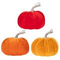 Textil tök asztaldíszként, őszi dekoráció, 13 cm, 3 darab | Floristik24.hu