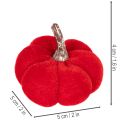 Dekoratív bársony tök szett három színben, mini tökök 5cm, 12 darab | Floristik24.hu
