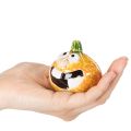 Dekoratív tökfigura, mint vidám őszi dekoráció, 6 cm, 2 darab | Floristik24.hu