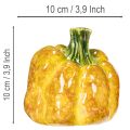 Tökfigura őszi asztaldíszhez, őszi dekoráció, 10cm, 2 darab | Floristik24.hu