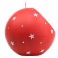Floristik24 Karácsonyi labda Mikulás akasztásához és LED piros Ø20cm elemekhez