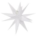 Floristik24 Dekoratív LED csillag, meleg fehér, kültéri, időzítővel, 40 cm