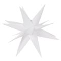 Dekoratív LED csillag, meleg fehér, kültéri, időzítővel, 40 cm | Floristik24.hu