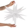 LED Csillag Karácsonyi Csillag Meleg Fehér Időzítő Kültéri 60cm | Floristik24.hu