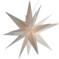 LED Csillag Karácsonyi Csillag Meleg Fehér Időzítő Kültéri 60cm | Floristik24.hu