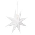 Floristik24 LED függőcsillag időzítővel, meleg fehér, kültéri, 38 cm