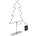 Floristik24 LED-es karácsonyfa, elemes, beltéri asztaldísz, 47 cm