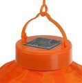Lámpa LED szolárral 20cm narancs | Floristik24.hu