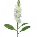 Floristik24 Levkoje Fehér művirág Műszárú virág 78cm