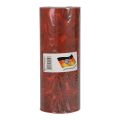 Floristik24 Mandzsetta papír selyempapír vörös rózsák 25cm 100m