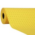 Floristik24 Mandzsetta papír selyempapír sárga pöttyök 25cm 100m