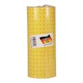 Floristik24 Mandzsetta papír selyempapír sárga pöttyök 25cm 100m