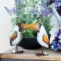 Floristik24 Fém madár, díszholló, fém díszítés, kerti dekoráció 24,5cm