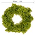 Műmoha koszorú, asztalra vagy ajtóra, 28 cm | Floristik24.hu