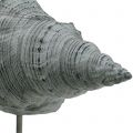 Floristik24 Kerti figura kagyló állványon H30cm