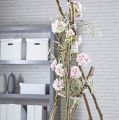 Floristik24 Virágos habgolyó száraz virághab szürke Ø16cm 2db