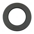 Floristik24 Virágos hab koszorú gyűrű fekete Ø30cm 2db