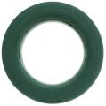 Floristik24 Virágos habgyűrű zöld koszorú hab Ø42cm 2db