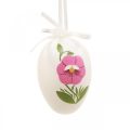 Floristik24 Virágmintás húsvéti tojások Húsvéti dekoráció 12db