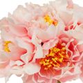 Floristik24 Paeonia bazsarózsa művirág Bazsarózsa rózsaszín Ø6cm 28cm 7db