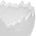 Floristik24 Tenyészedény tojáshéj fehér Ø12cm H9cm 2db