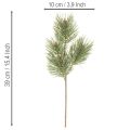 Műfenyőág díszcsomag 39cm 6db | Floristik24.hu