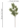 Műfenyőág díszes fenyőágként, 55cm, 3 darab | Floristik24.hu
