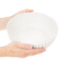 Dekoratív tál, bordázott, nagy méret 25cm | Floristik24.hu