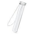 Floristik24 Kémcső dekoratív üveg mini váza felakasztásához Ø2,4cm H22,5cm