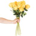 Műrózsa hosszú szárral, művirág, 62cm, 12 darab | Floristik24.hu