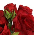 Floristik24 Csokor vörös rózsa 25cm
