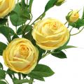 Floristik24 Rózsaág sárga 100cm