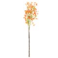 Művirág orchidea ág narancssárga filigrán szobadekoráció 110cm 3db | Floristik24.hu