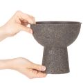 Kerek virágtál talppal, 18 cm | Floristik24.hu