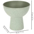 Modern kerek virágcserép magas talpon, 18 cm | Floristik24.hu