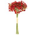 Műlégy, piros, virágdísz csokor, 30 cm, 10 darab | Floristik24.hu